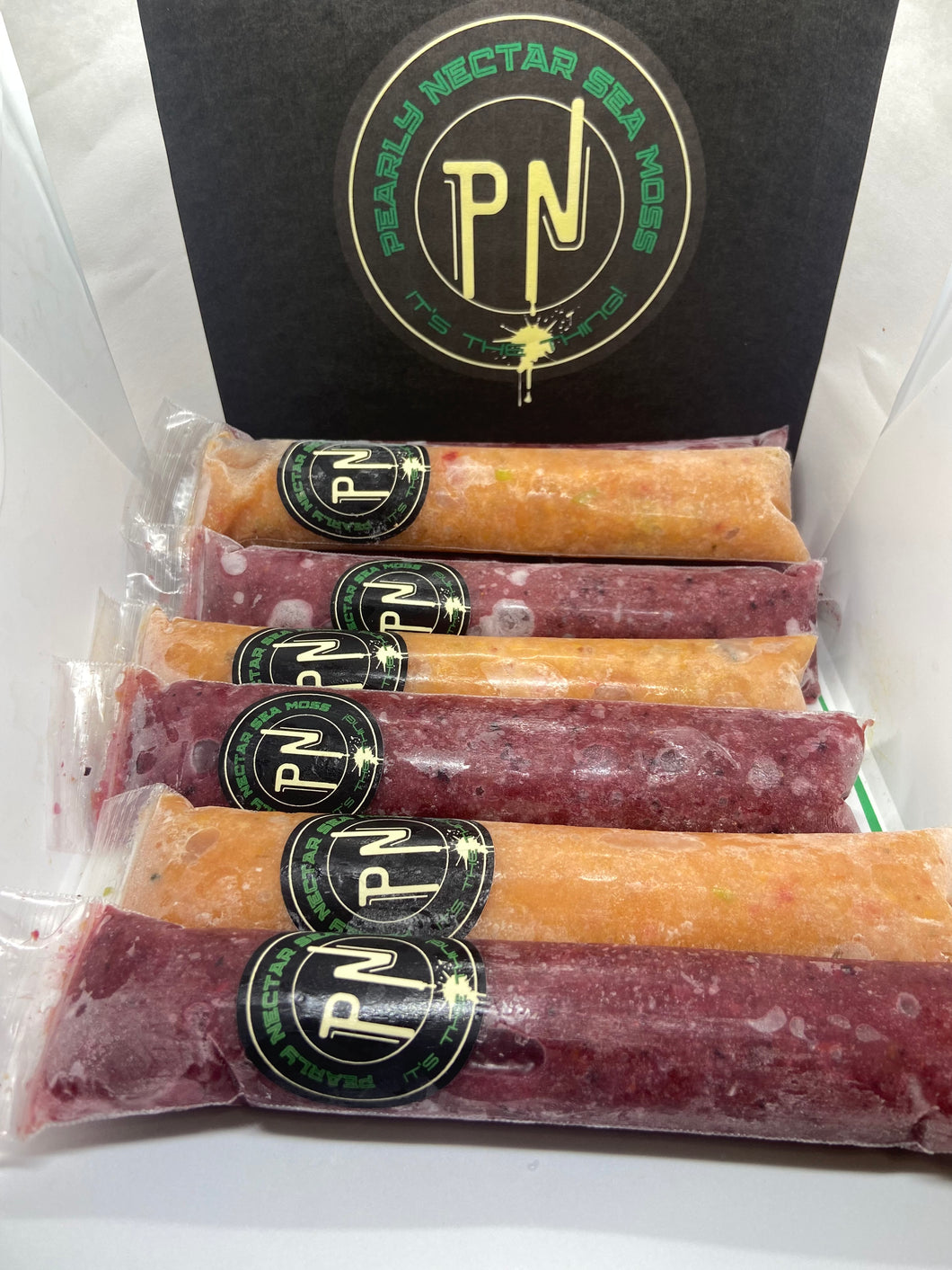 Pearly Nectar Sea Moss Freeze Pops!!!